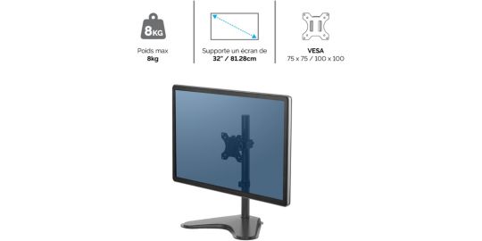 Support écran FELLOWES Support Simple sur pied