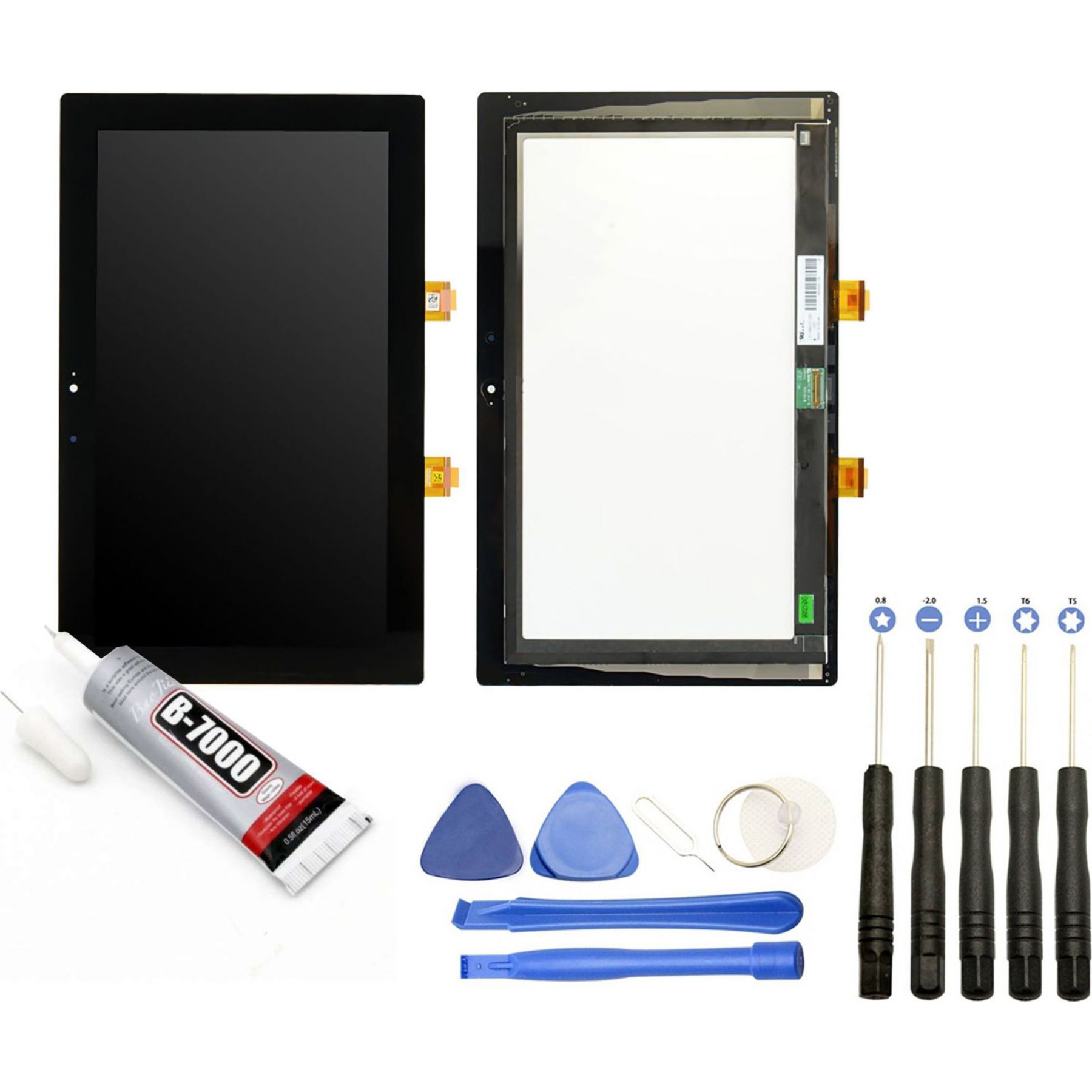Ecran téléphone VISIODIRECT Vitre+LCD pour Microsoft Surface RT 1516