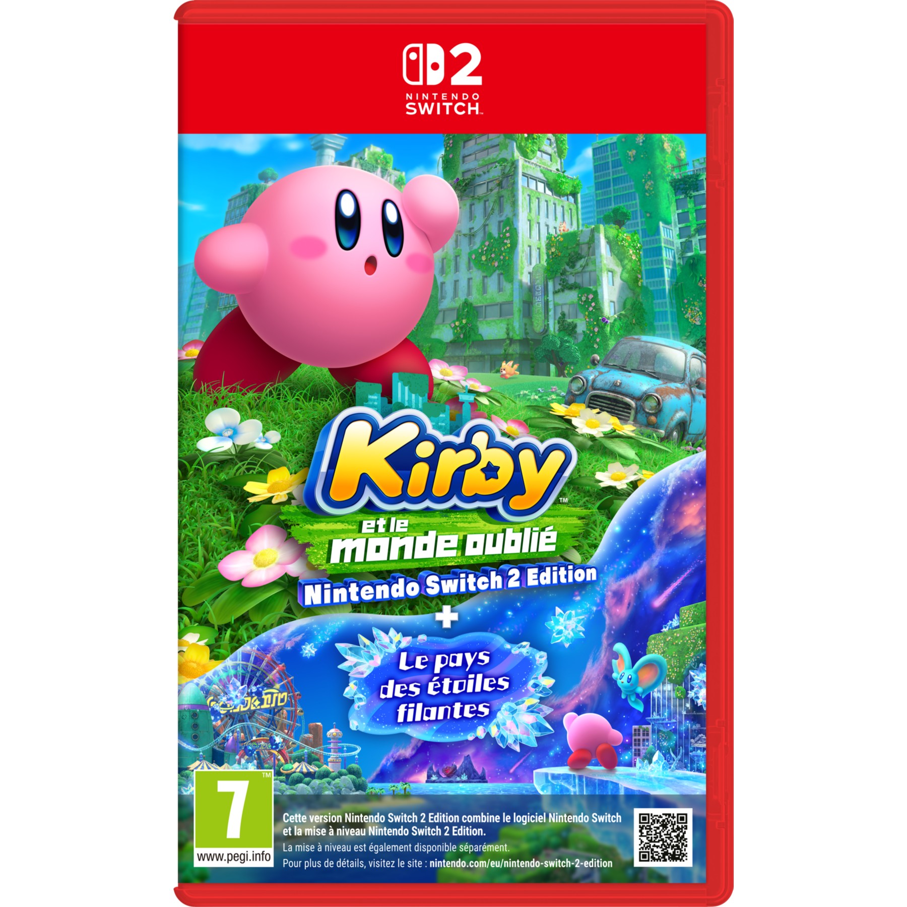 Jeu Switch 2 NINTENDO Kirby et le monde oublié