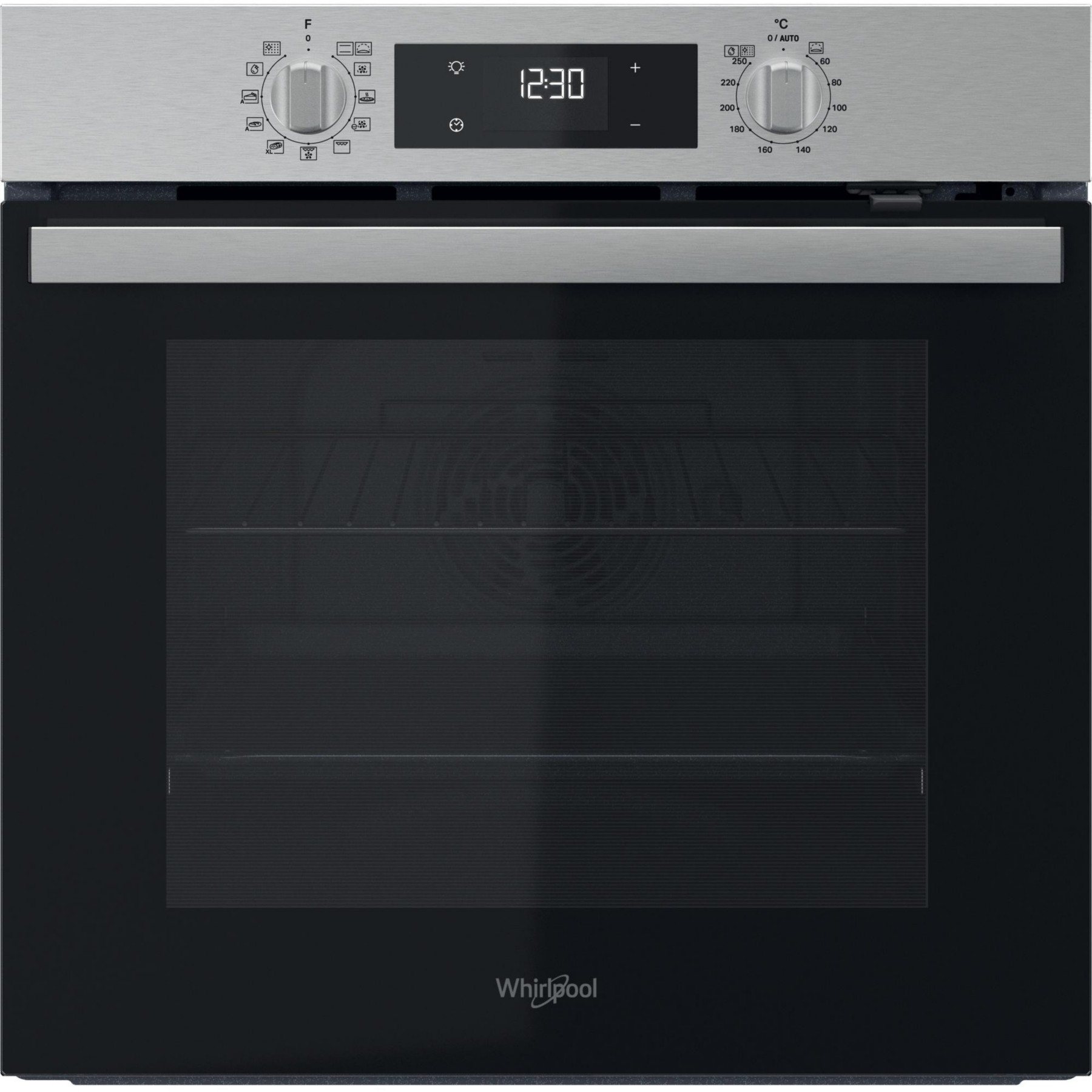 Four encastrable WHIRLPOOL OMR58RR1X - Pyrolyse - Chaleur pulsée - Rails télescopiques - Ajout Vapeur - Inox Anti-traces
