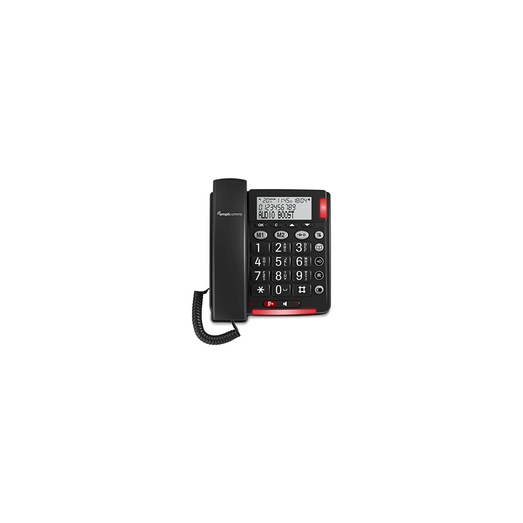 Téléphone filaire AMPLICOMMS BIGTEL 48 PLUS DUO - Téléphone sans fil