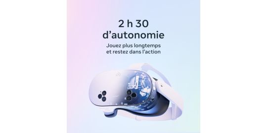 Casque de réalité virtuelle META Quest 3S 256 Go