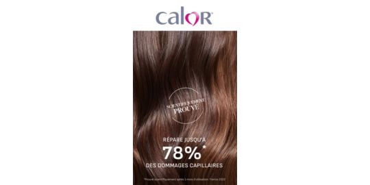Brosse réparatrice et soin du cheveu CALOR CF9940C0 Hair therapist vapeur