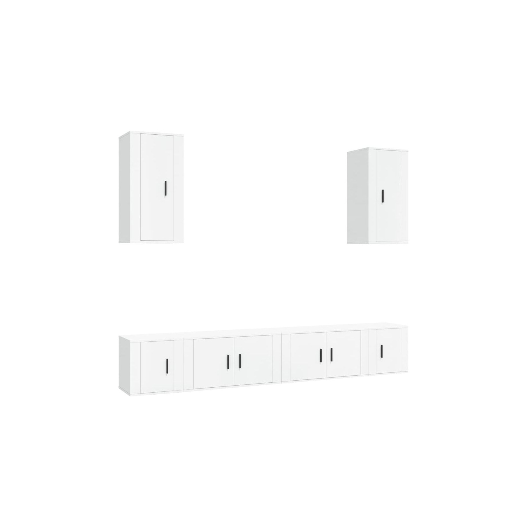 Meuble TV HELLOSHOP26 Ensemble de meubles armoire buffet TV té