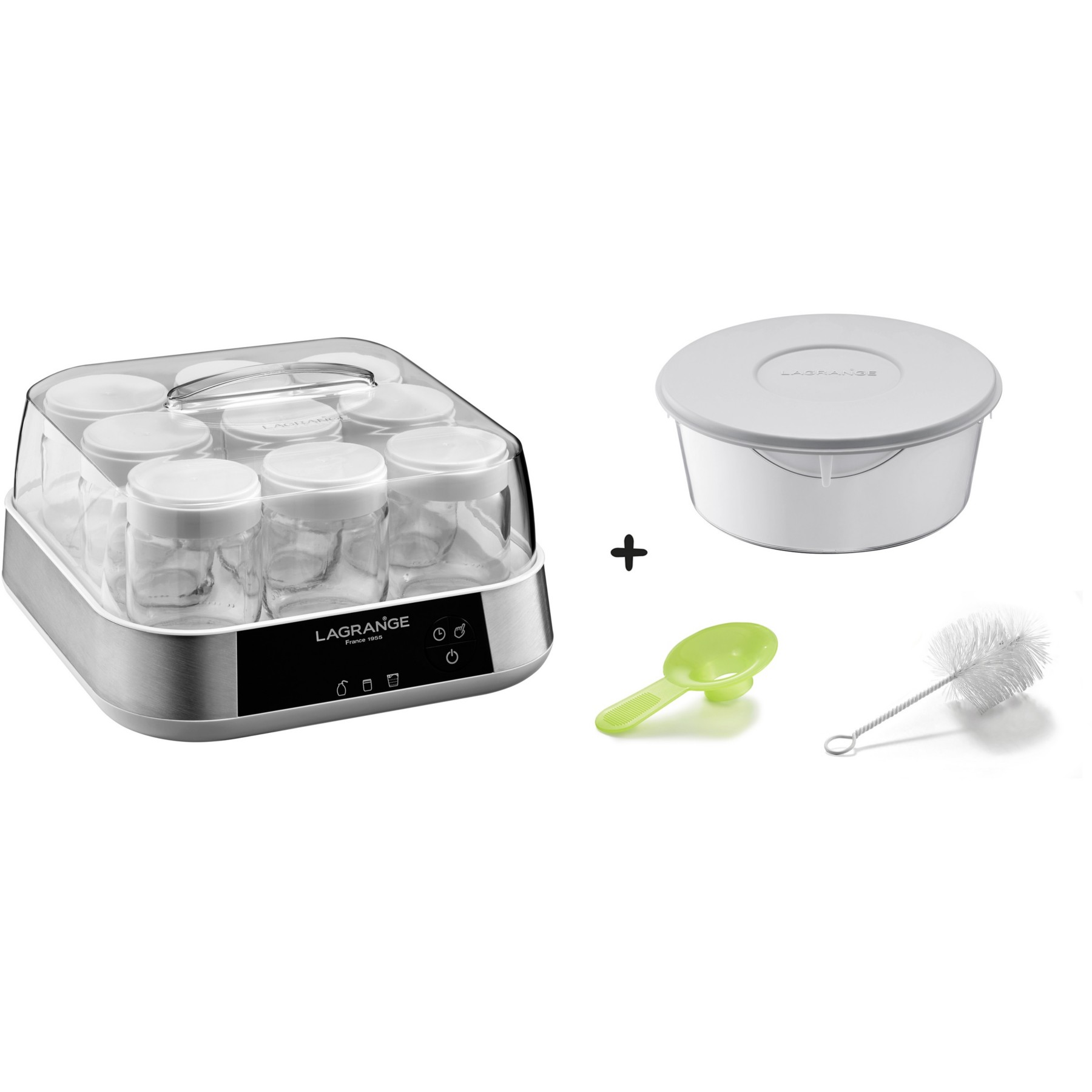 Yaourtière et fromagère LAGRANGE ligne + goupillon et entonnoir 459605
