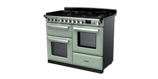 Piano de cuisson mixte FALCON ESTEL DELUXE OC TAB MIX 110 CM VERT PAST