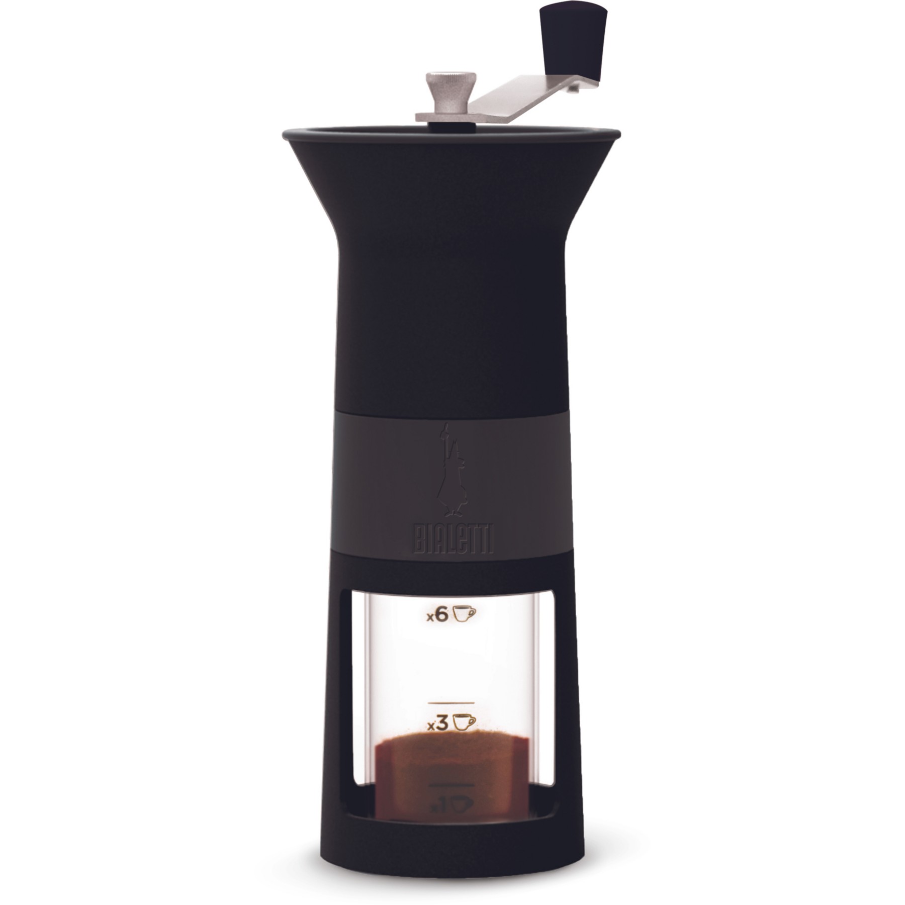 Moulin à café BIALETTI manuel noir