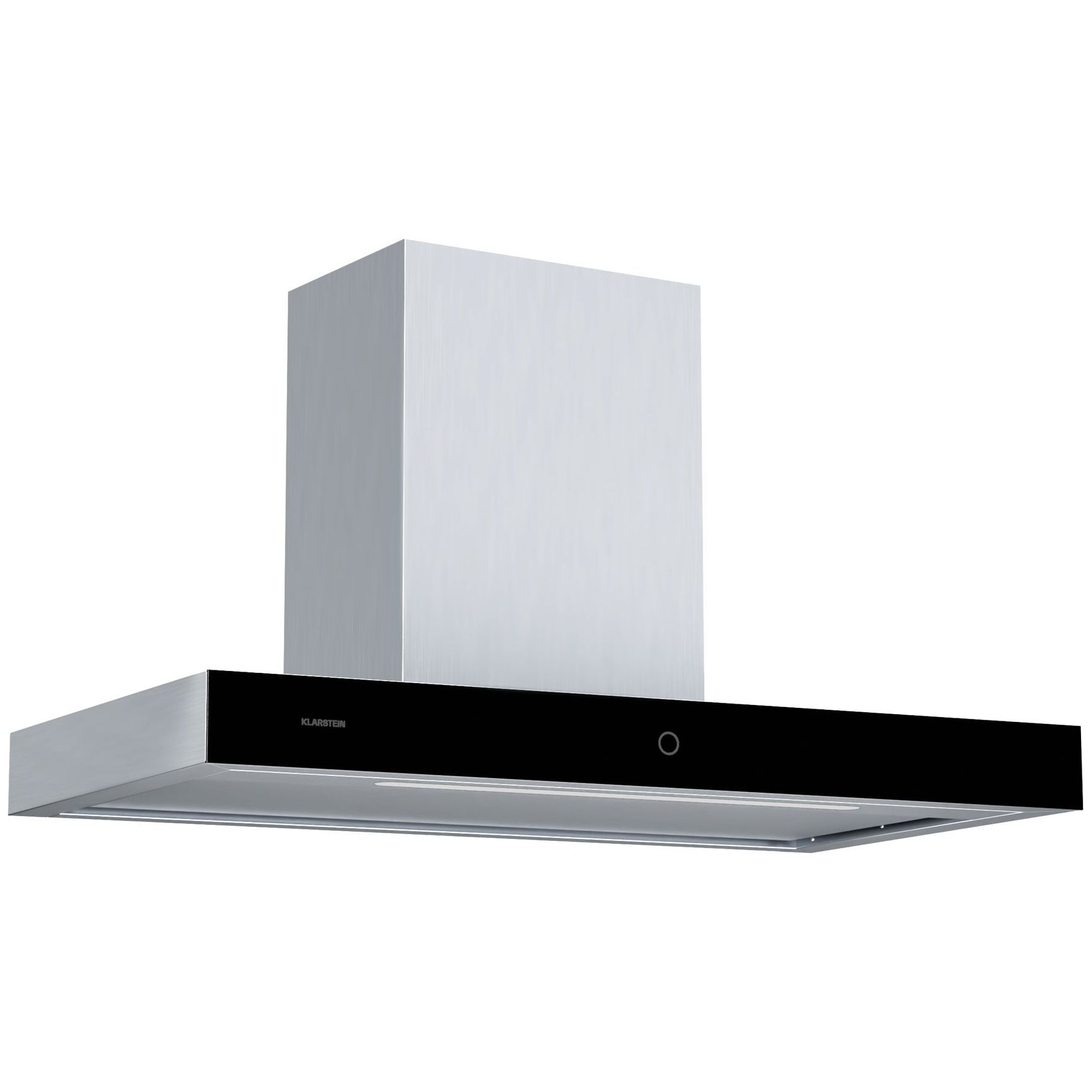 Hotte décorative murale KLARSTEIN SmartEdge 90cm WiFi 550 m³/h CEE A+ Inox