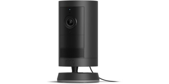 Caméra de surveillance RING Cam Plus - Plug-in - Noire