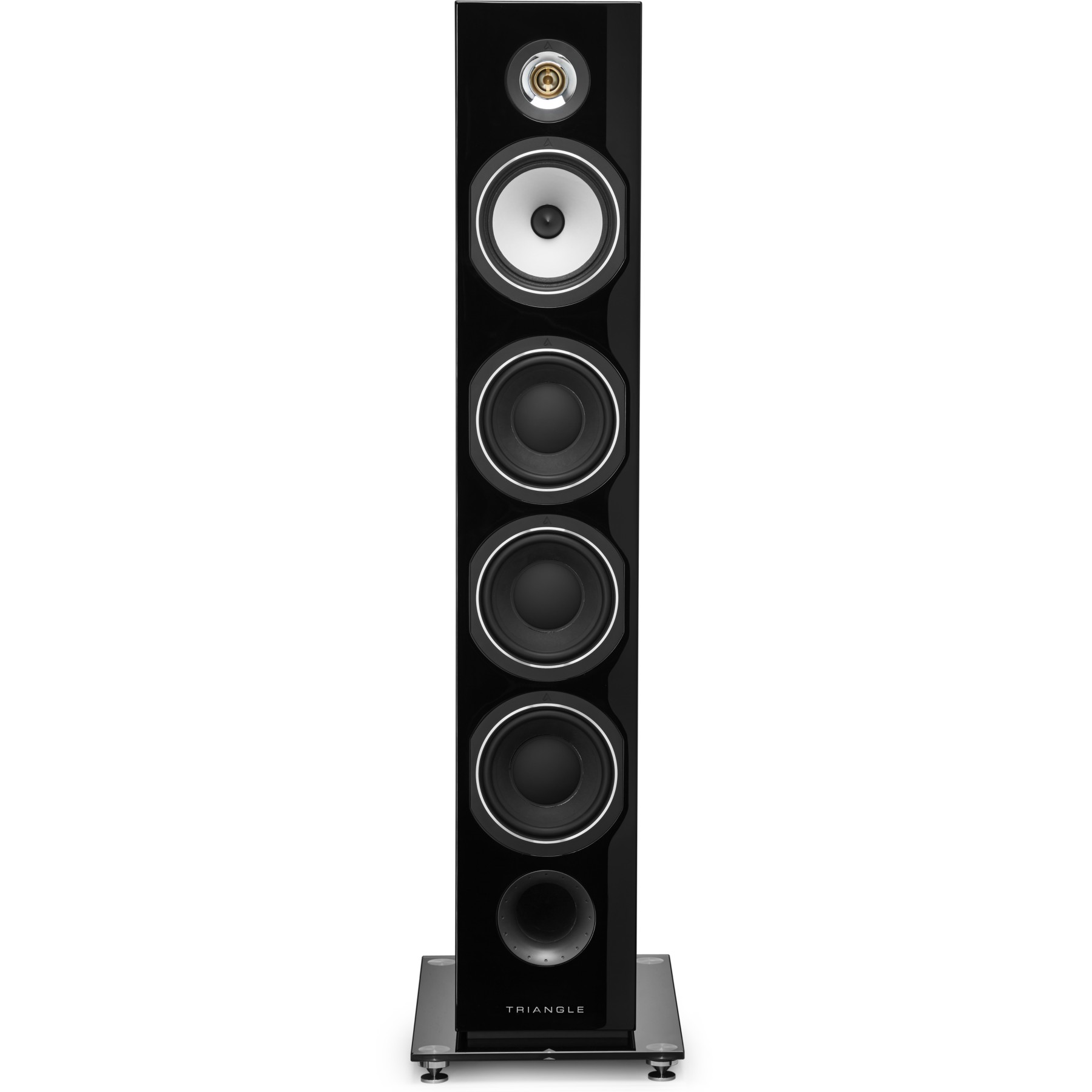 Enceinte colonne TRIANGLE AUTRALE EZ Black High Gloss x1