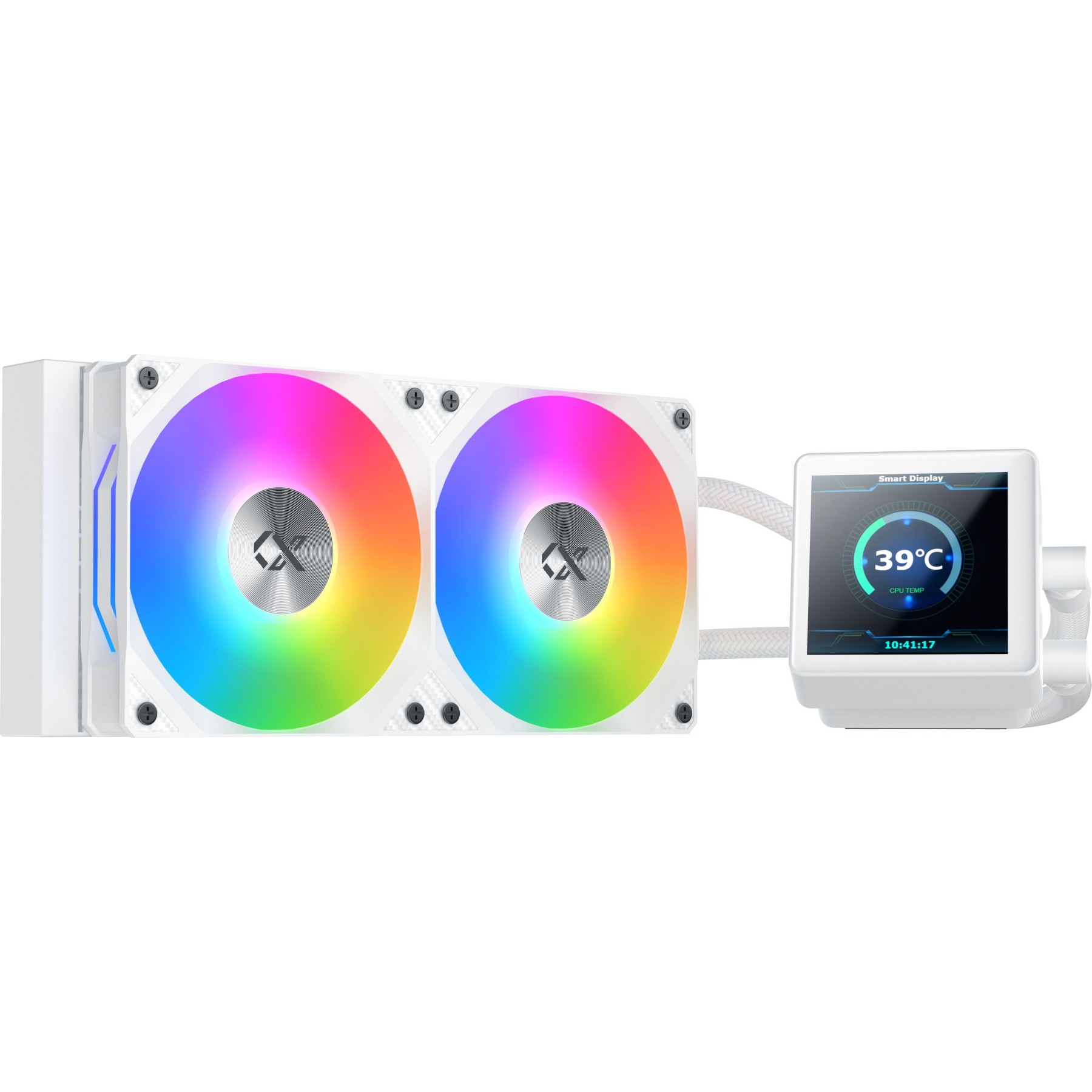 Kit de refroidissement XIGMATEK Connect - 240 mm Blanc