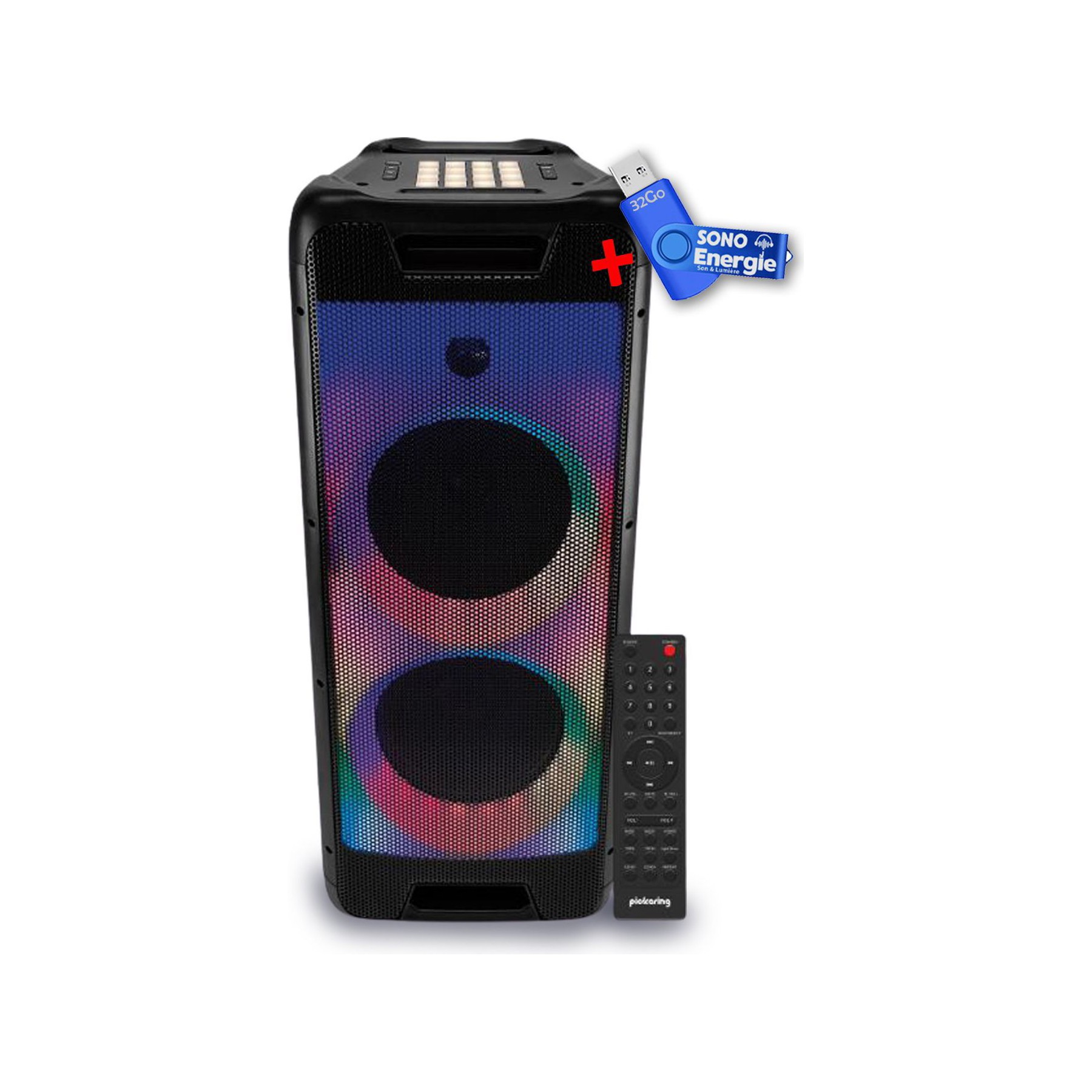 Enceinte nomade PICKERING enceinte djoon 88 sur batterie