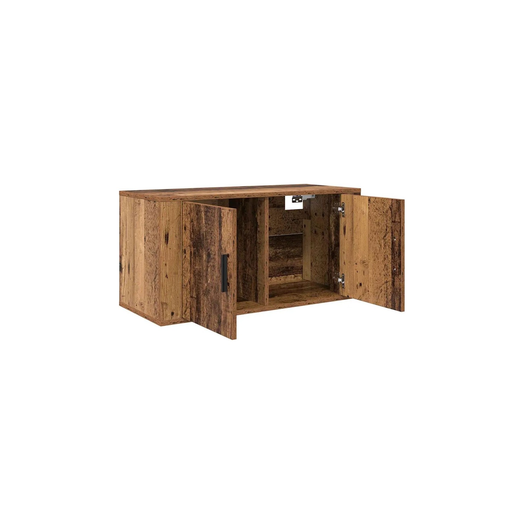 Meuble TV HELLOSHOP26 Meuble TV mural rectangulaire contempora