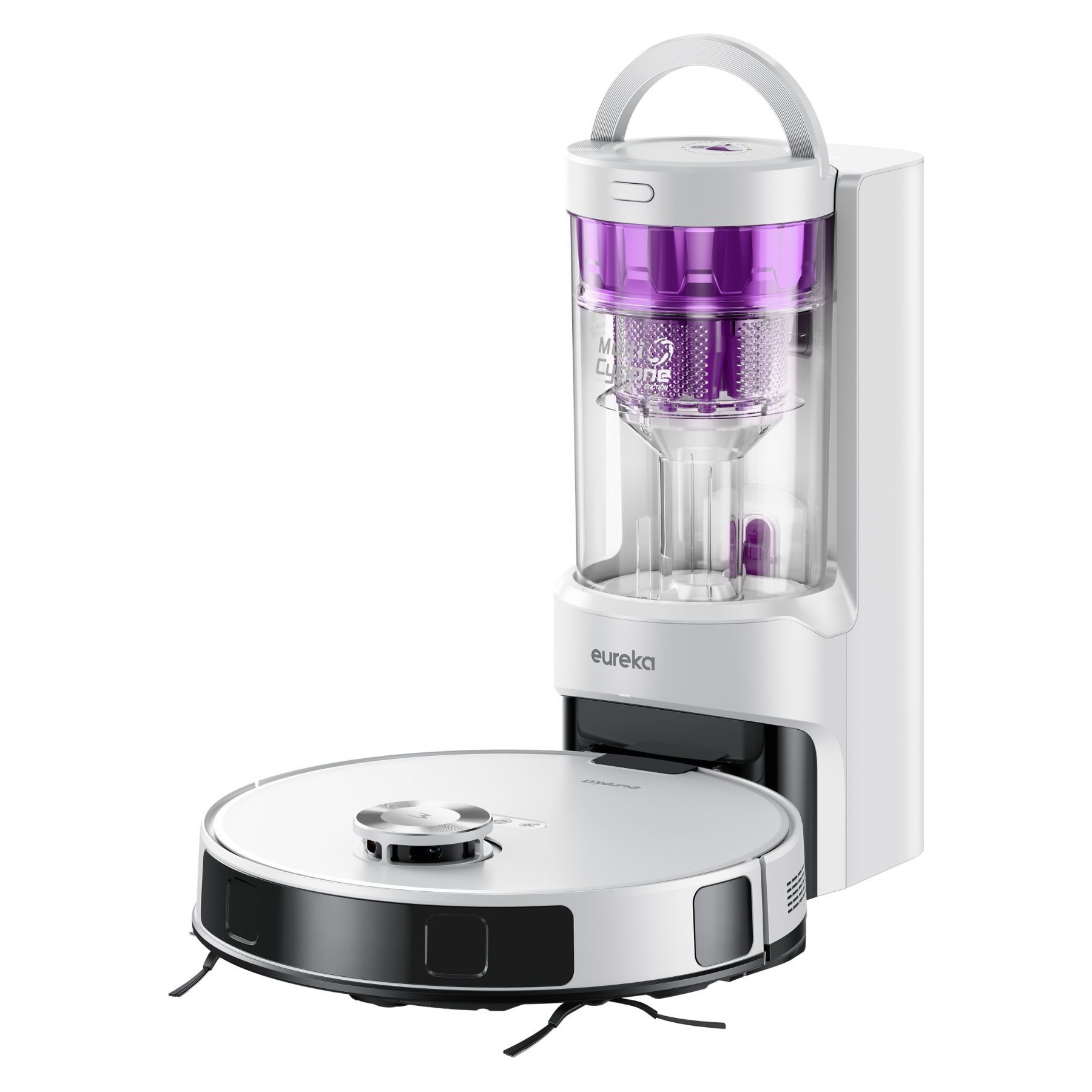 Robot Aspirateur Laveur EUREKA E20 Plus Aspirateur Robot de 8000 Pa, co