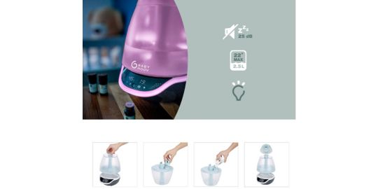 Humidificateur BABYMOOV Hygro +