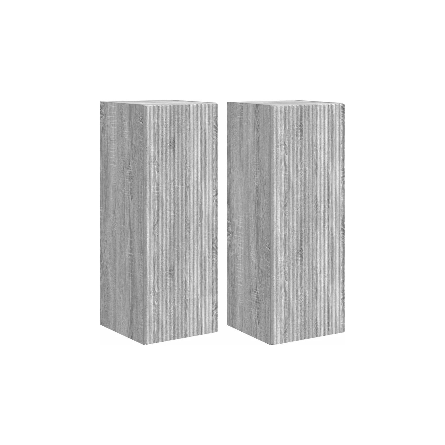 Meuble TV HELLOSHOP26 Meuble TV mural moderne 30 x 31 x 80 cm