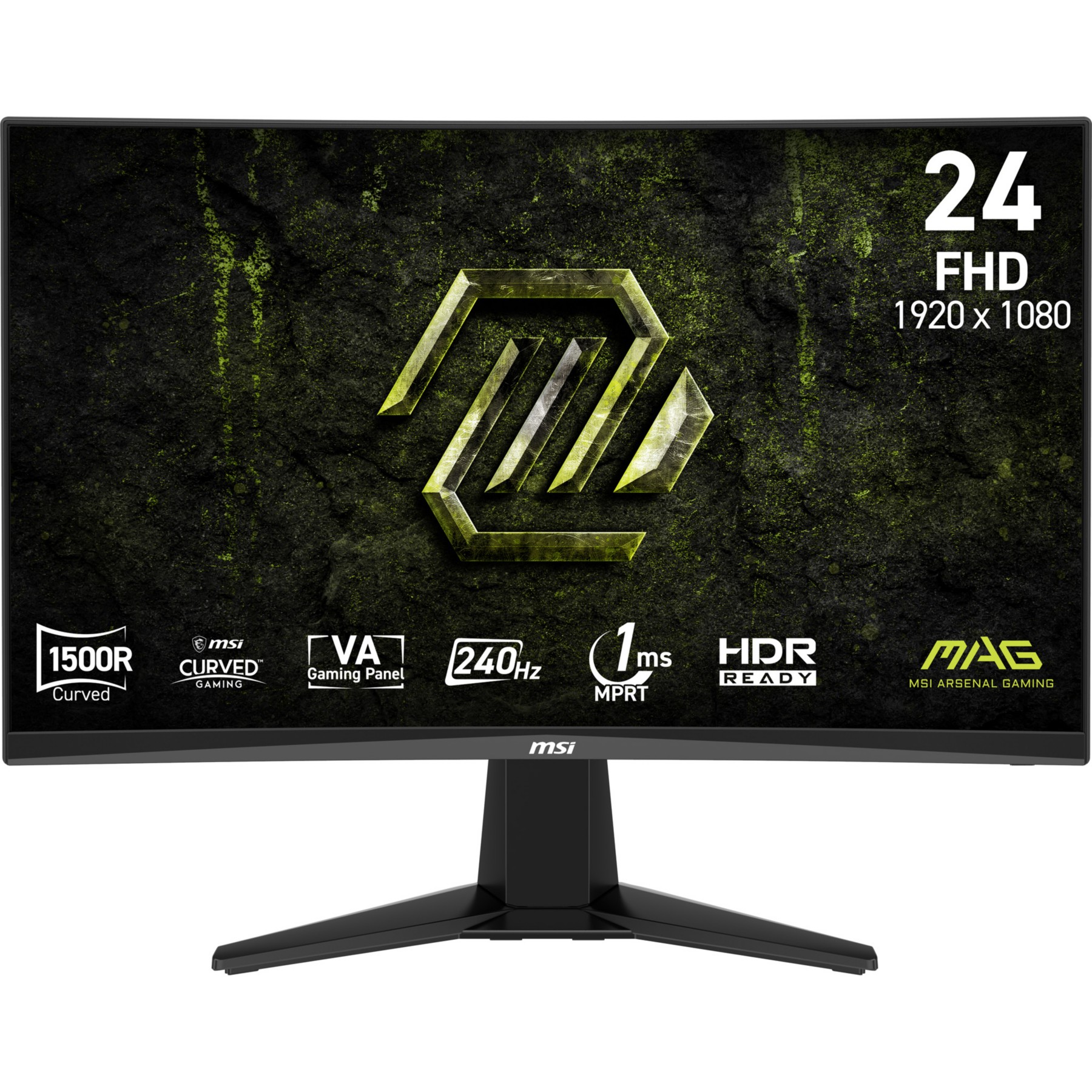 Ecran PC Gamer MSI MAG 245C 24" VA Full HD 240 Hz HDR 2x HDMI 2.1