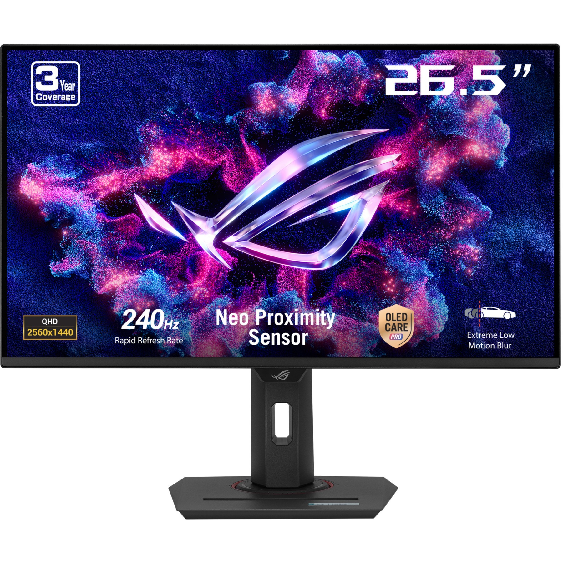 Ecran PC Gamer ASUS ROG XG27AQDMES-R 2K 240 Hz 0,03 Ms QD-OLED HDR10 Nvidia G-Sync