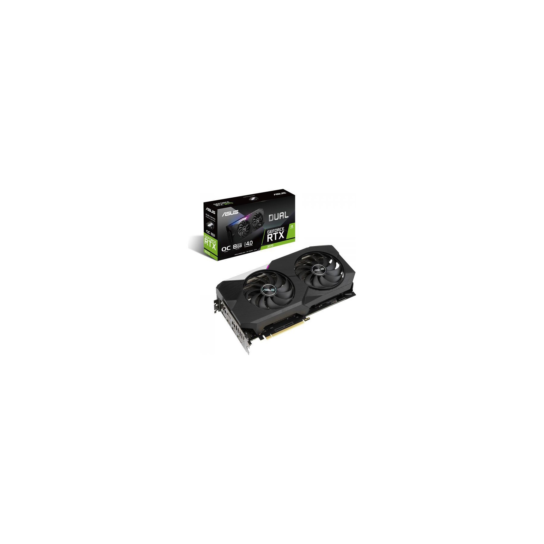 Carte graphique ASUS DUAL-RTX3070-O8G-V2 - OC EDITION