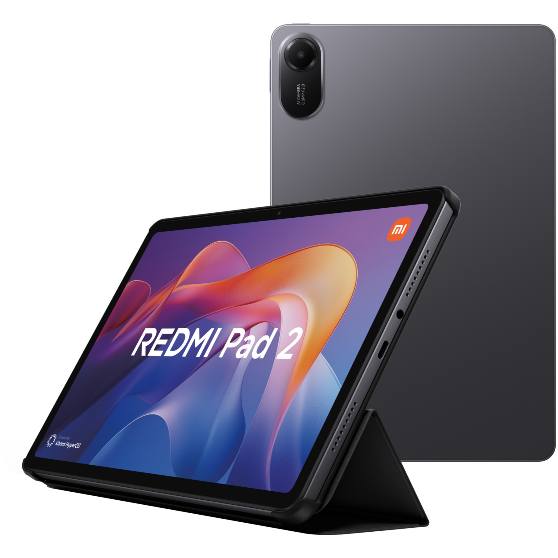 Tablette Android XIAOMI Pack Redmi Pad2 128Go Wi-Fi Gris + Etui