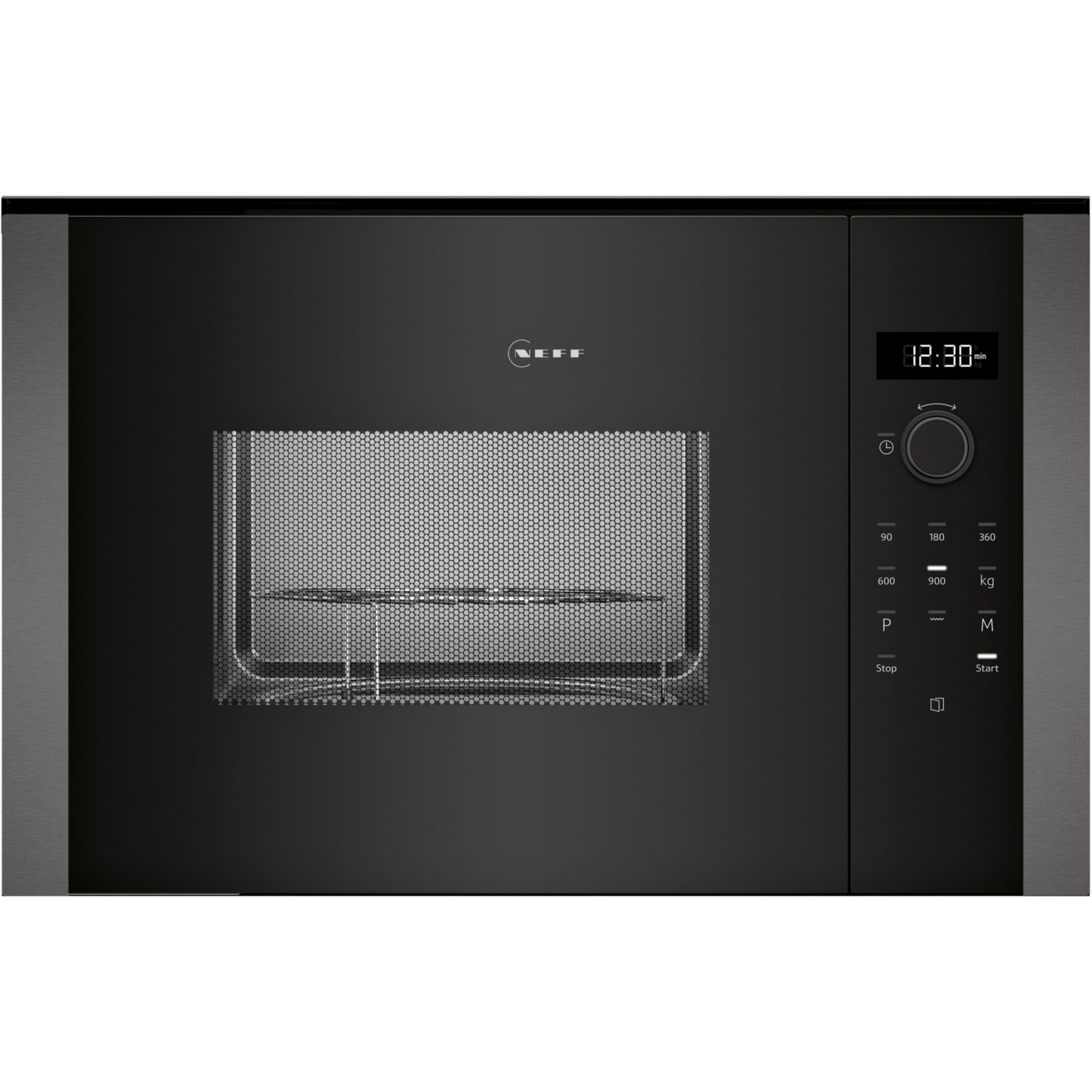 Micro ondes grill encastrable NEFF HLAGD53G0, N50, Graphite-Grey