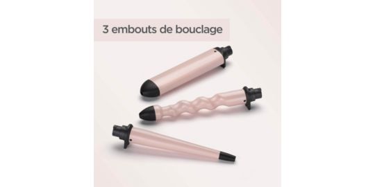 Fer multistyle BABYLISS MS750E Curl and Wave Trio