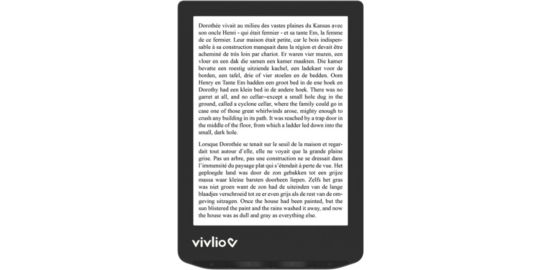 Liseuse eBook VIVLIO LIGHT Noire