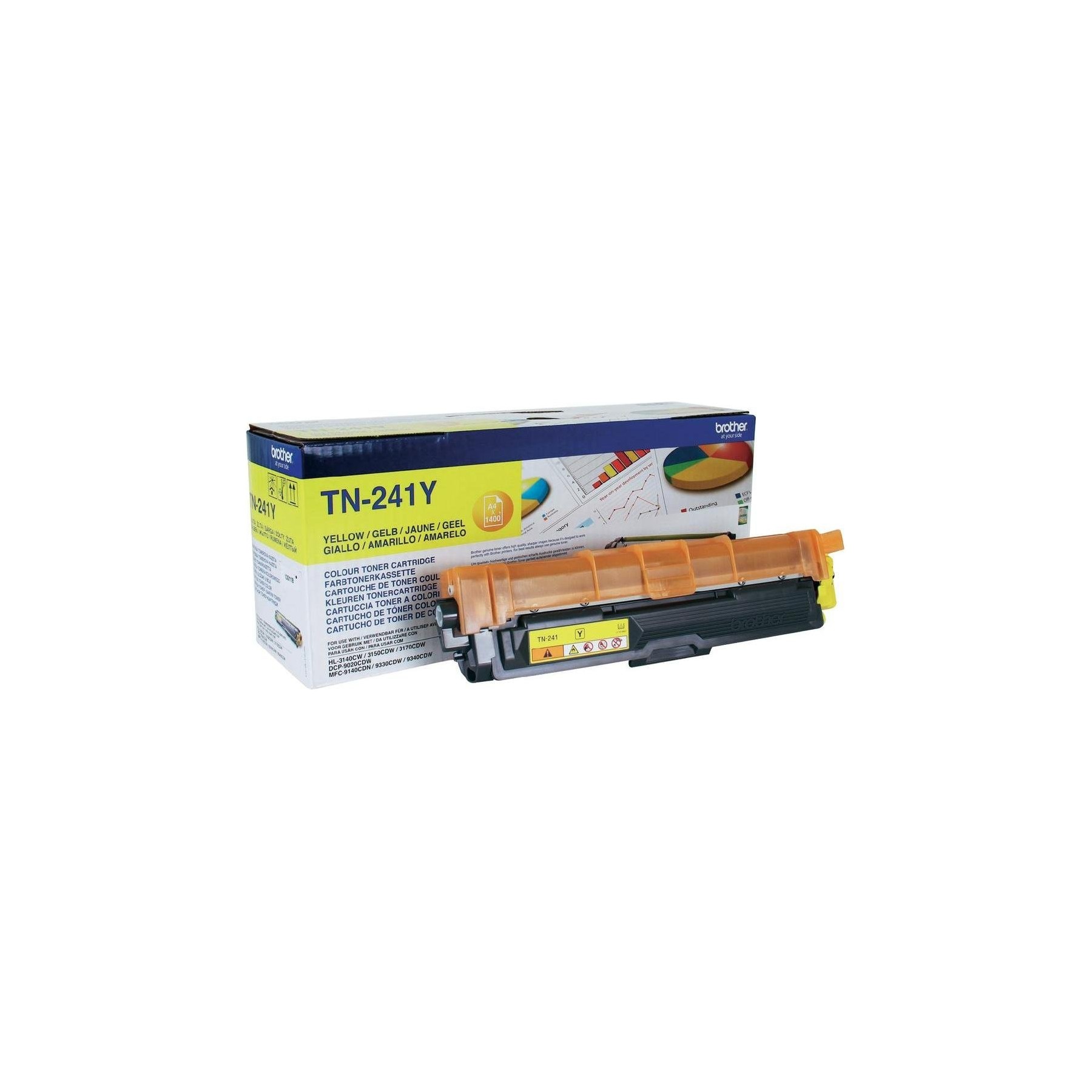 Toner BROTHER TN241 Jaune