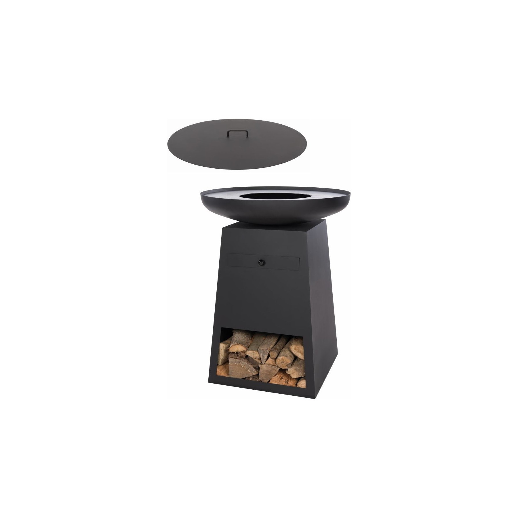 Brasero REDFIRE Braséro Orion Classic Noir + Couvercle