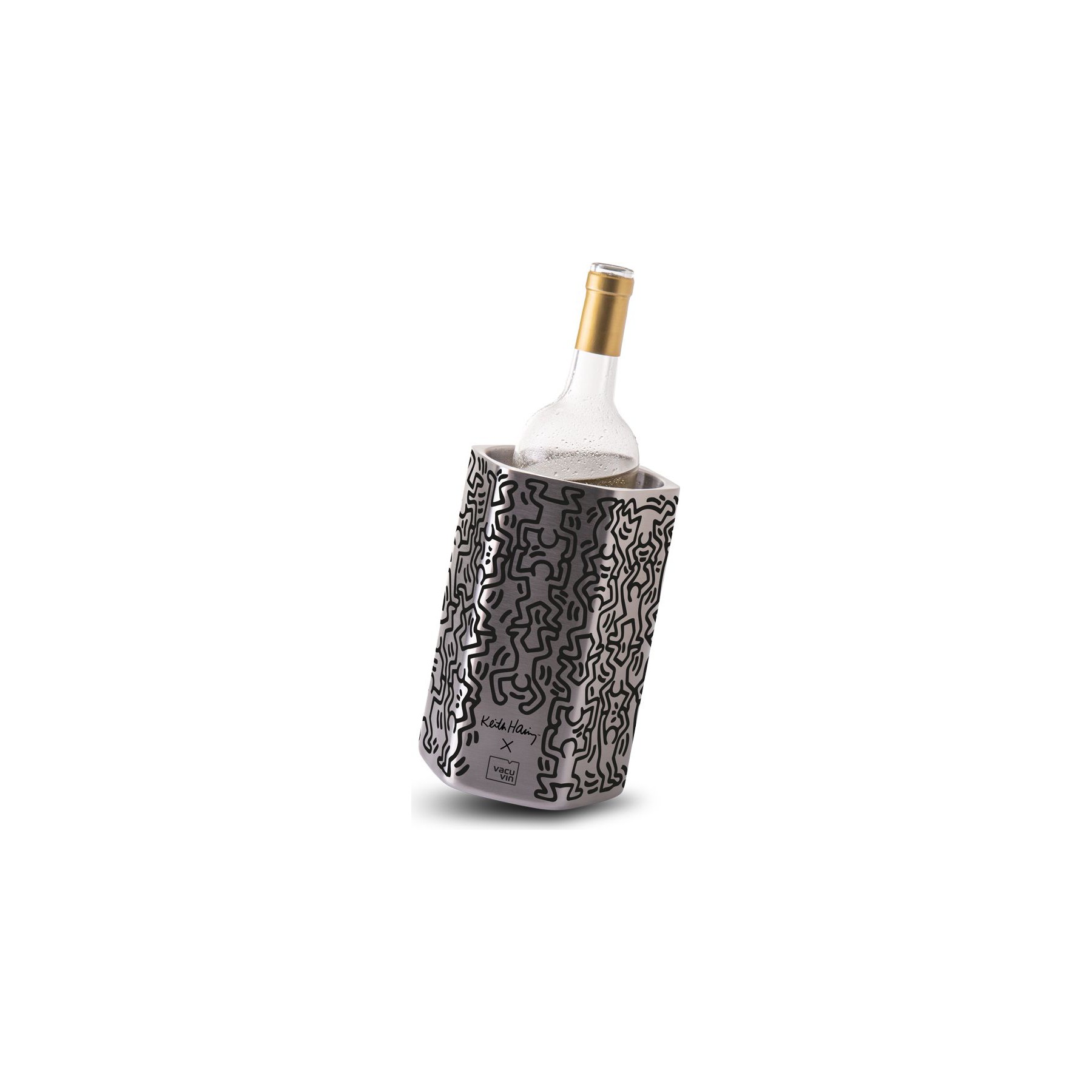 Bouchon VACUVIN Seau a vin et champagne hive keith harin
