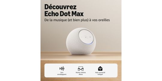 Assistant vocal AMAZON Echo Dot Max - Améthyste