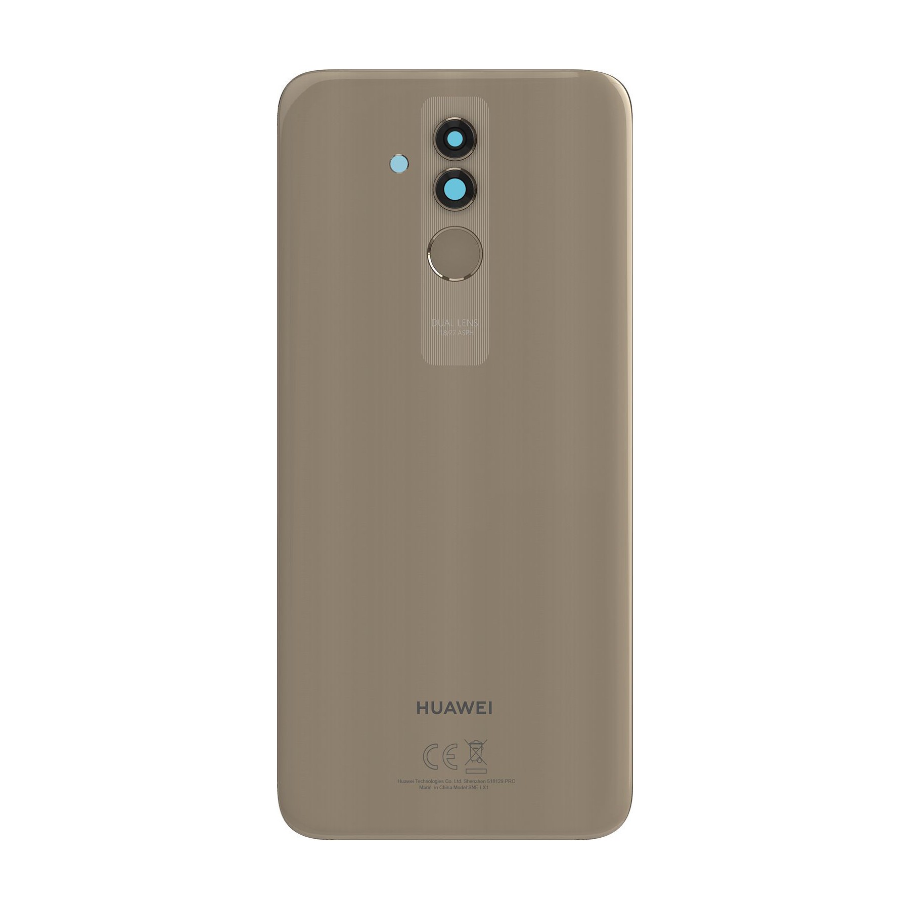 Pièce détachée HUAWEI Vitre Arrière Huawei Mate 20 Lite Or