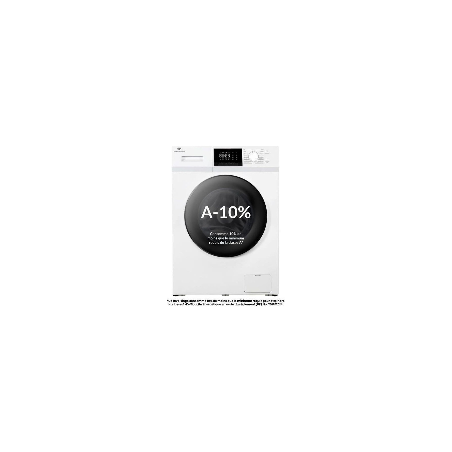 Lave linge hublot CONTINENTAL EDISON CELL8140IW1