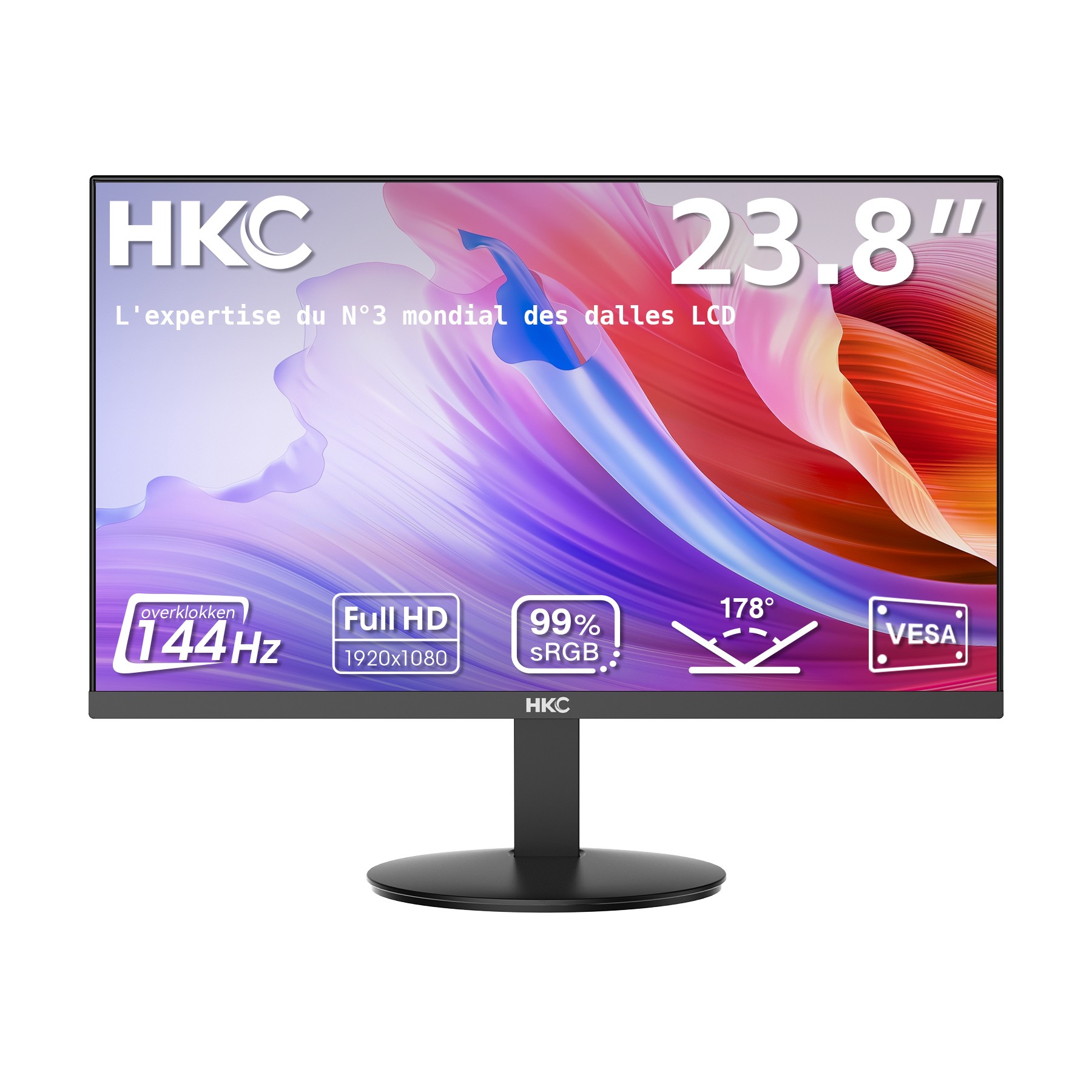 Ecran PC HKC V2418S 24" IPS Full HD 144 Hz