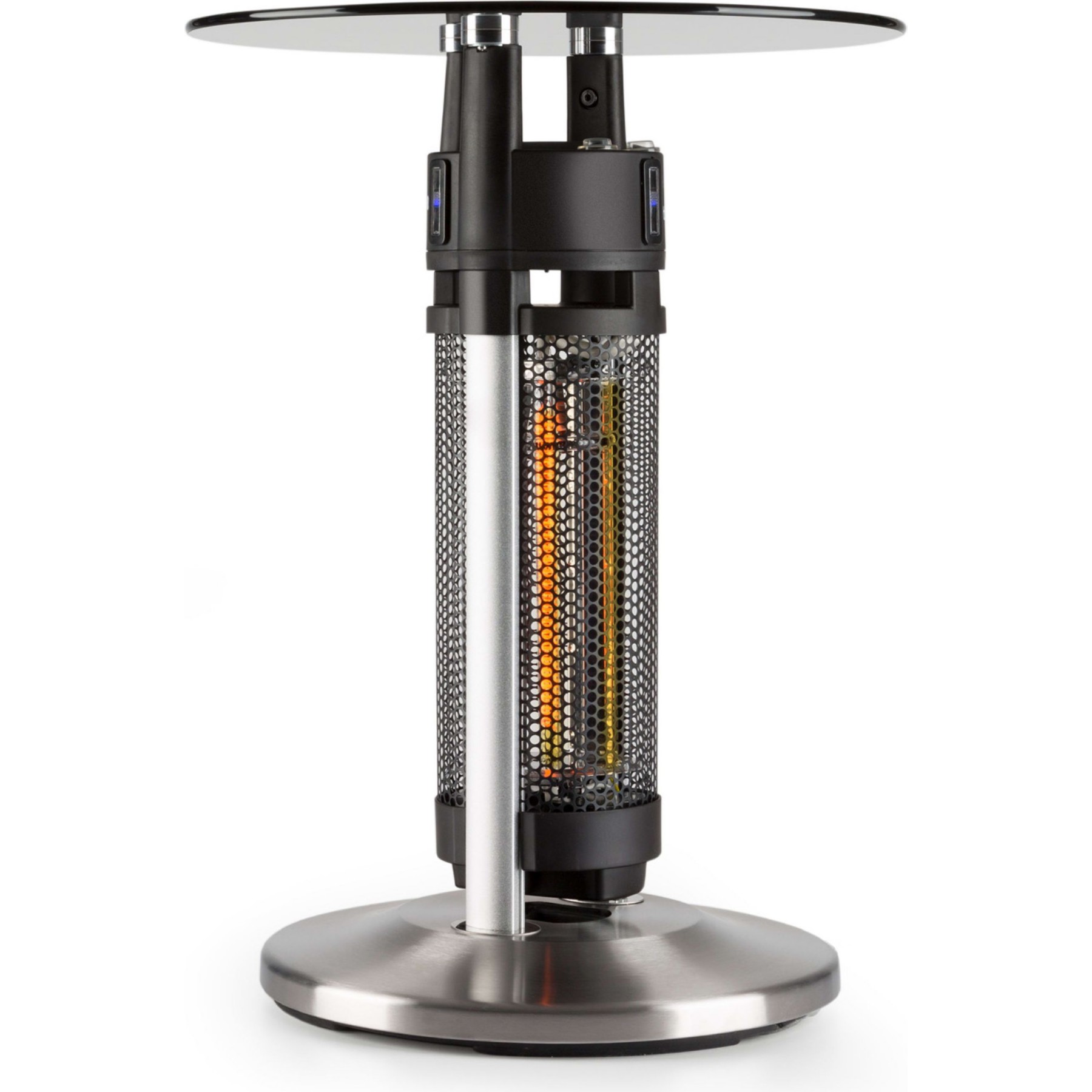 Chauffage infrarouge BLUMFELDT Primal Heat 65 table 1200W 65cm Argenté
