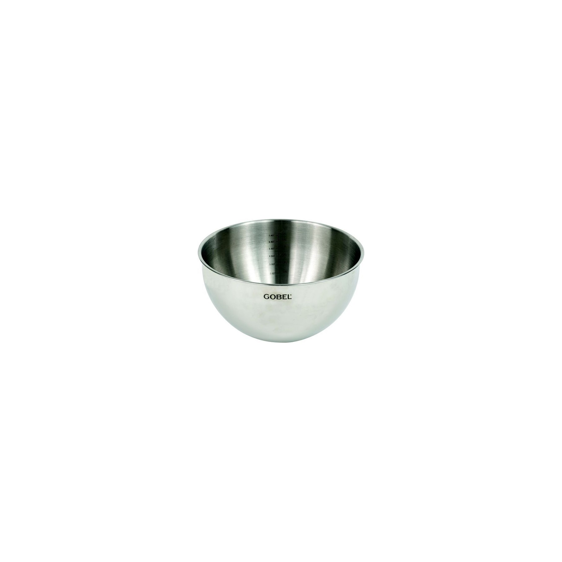 Kit Pâtisserie GOBEL Cul de poule - fond rond - inox - Ø 30 c