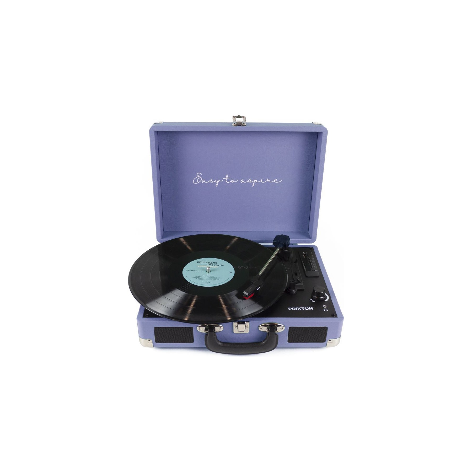Platine vinyle PRIXTON VC400 avec Bluetooth (Violet)