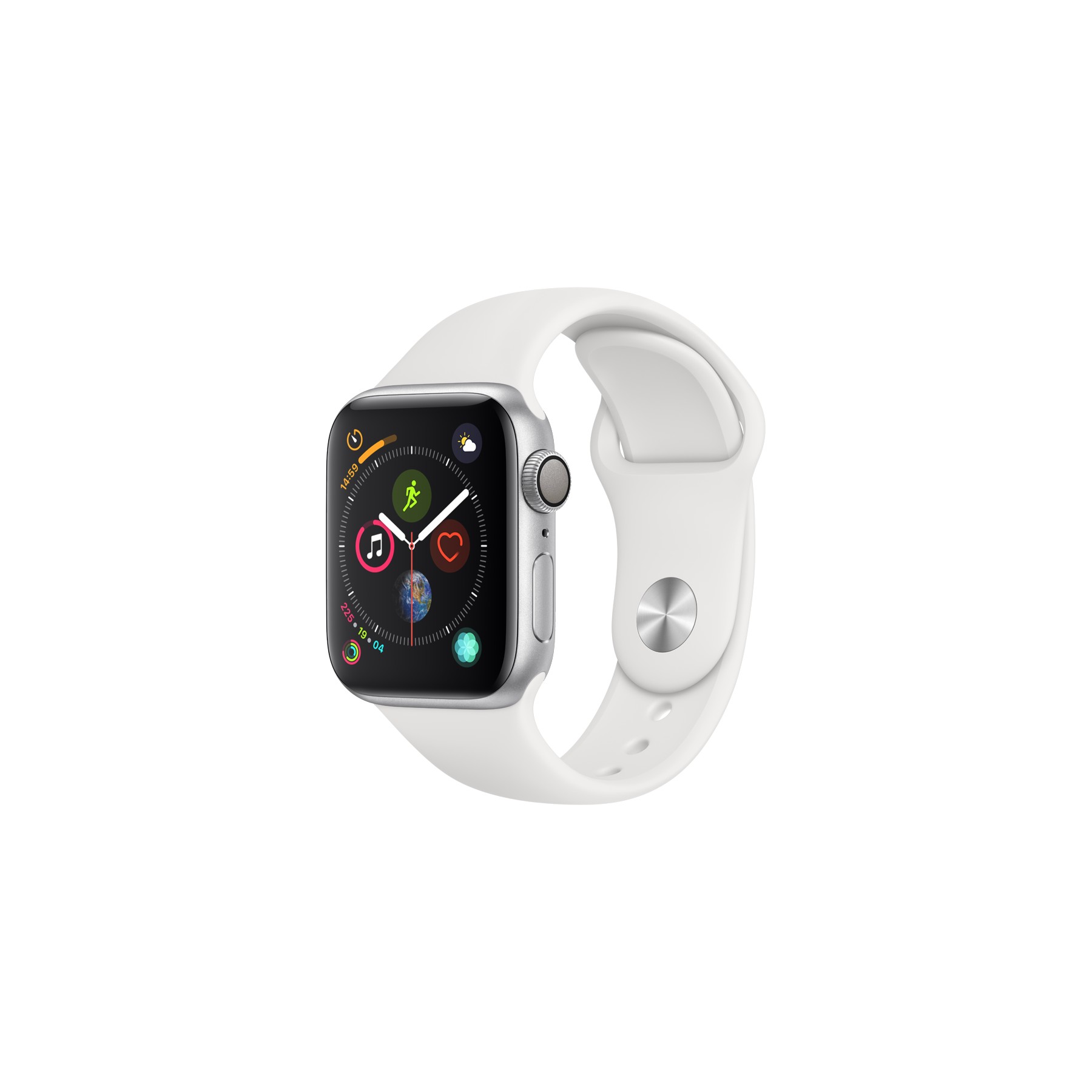 Montre connectée APPLE WATCH 40MM Alu Argent / Blanc Series 4 Reconditionné