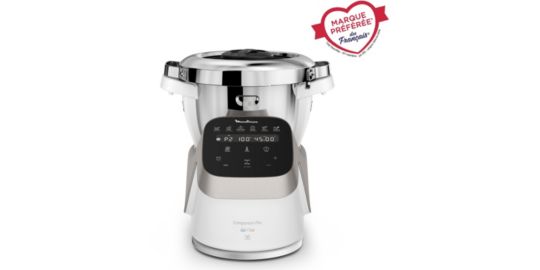 Robot cuiseur MOULINEX companion pro + cuiseur vapeur YY5286FG
