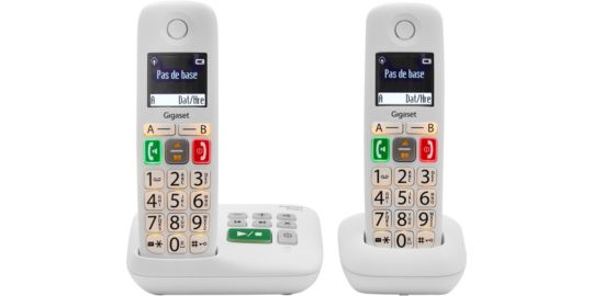 Téléphone sans fil GIGASET E290A Duo Blanc