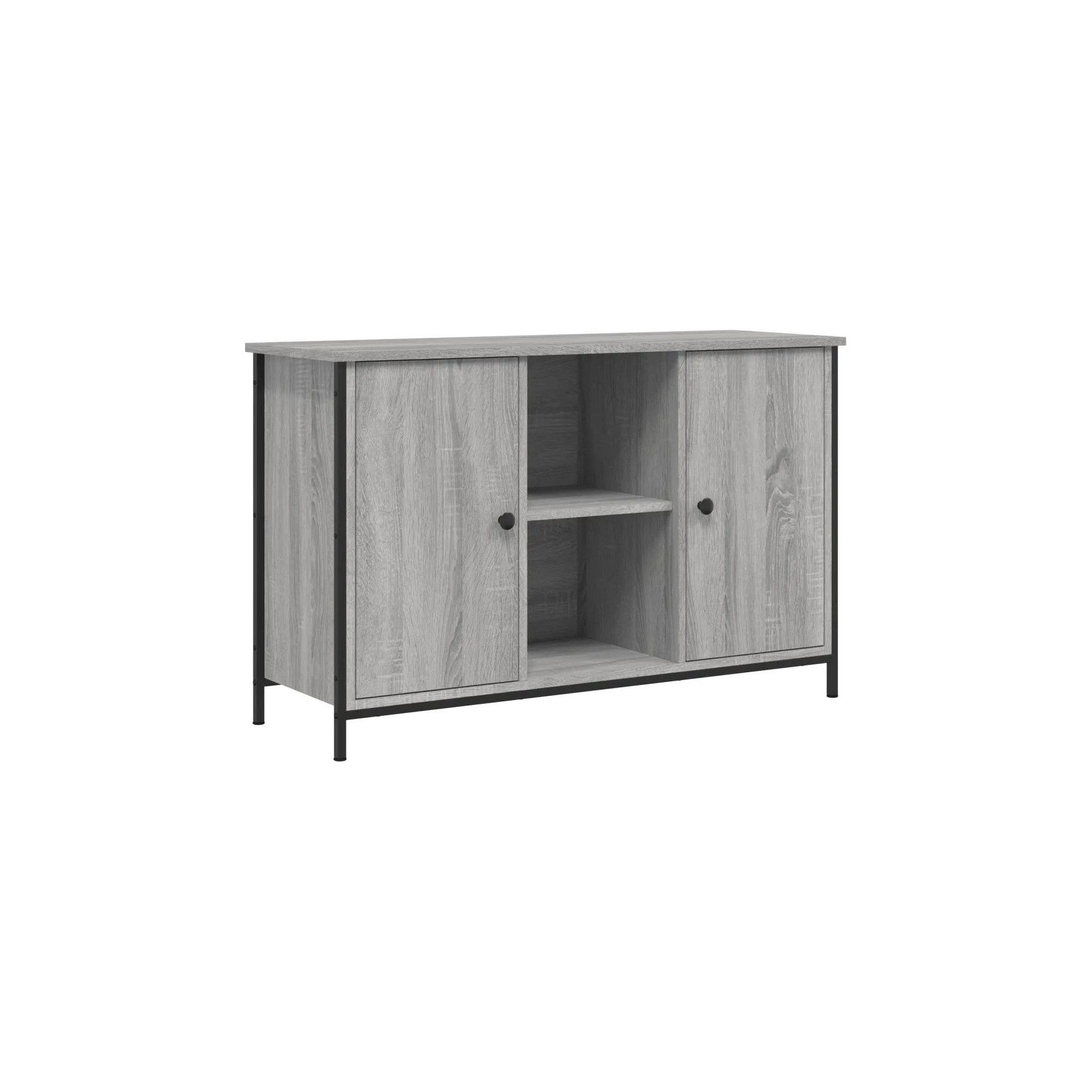 Meuble TV HELLOSHOP26 Meuble TV classique pratique rangement o