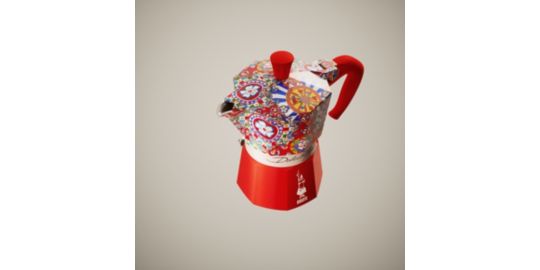 Cafetière italienne BIALETTI moka 3 tasses + café Collection D&G