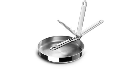 Poêle JOSEPH JOSEPH 24cm avec poignée retractable inox