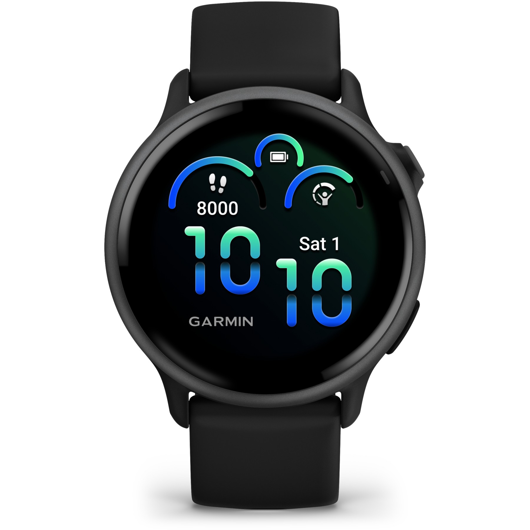 Montre sport GARMIN Vivoactive 6 Forme et santé GPS AMOLED BT Wi-Fi 42 mm Bracelet Gray