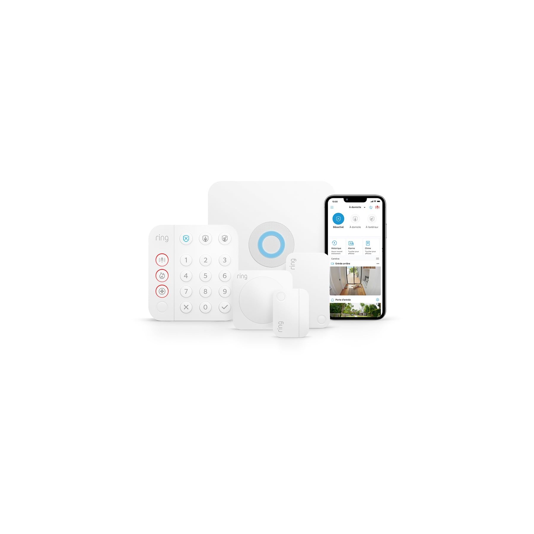 Alarme maison RING ALARM-Kit de démarrage 5 pièces (2e Gen)