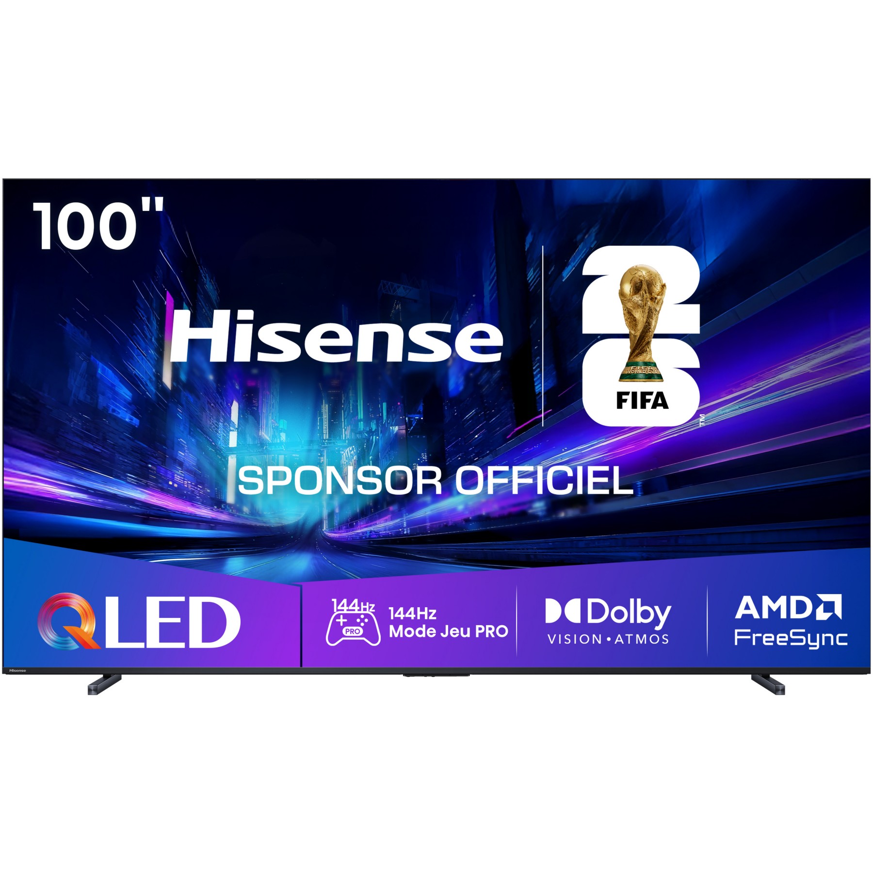 TV QLED HISENSE 100E7Q PRO (2025) 100" (253 cm)