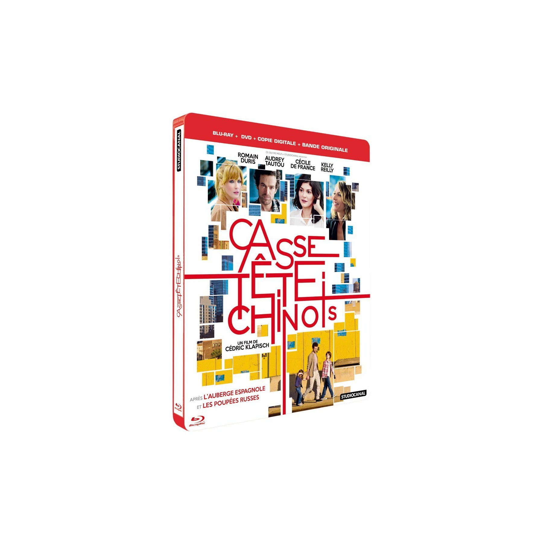 Blu-ray Film comédie CASSE-TETE CHINOIS (LE) [ED. STEELBOOK +