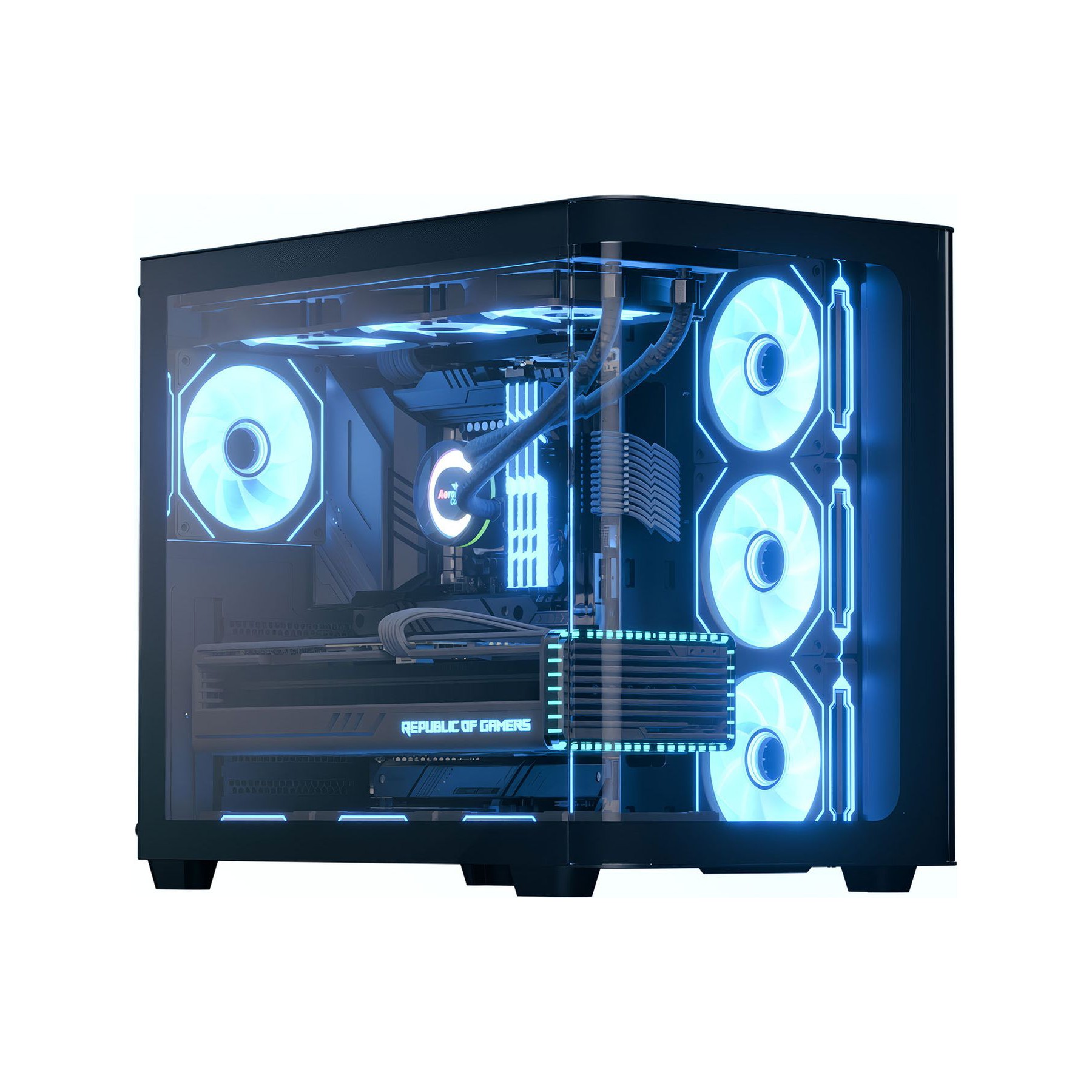 Boitier PC AEROCOOL Aerocool P500C (Noir)