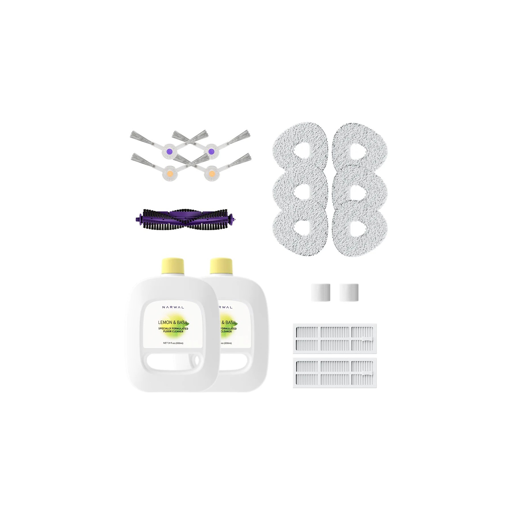 Kit accessoires NARWAL Entretien brosses filtres robot Freo X Ultra