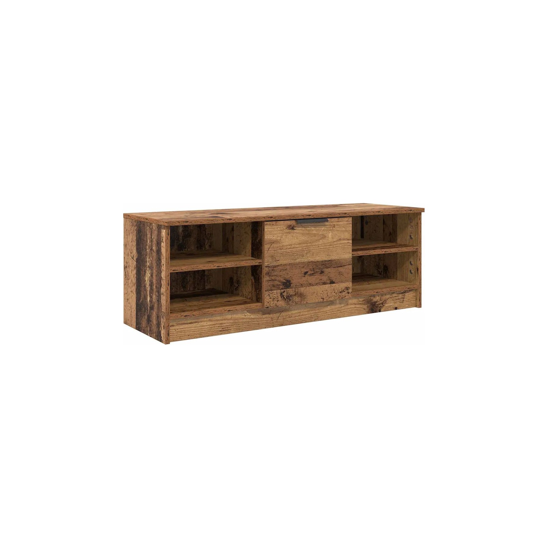 Meuble TV HELLOSHOP26 Meuble TV minimaliste moderne rangement